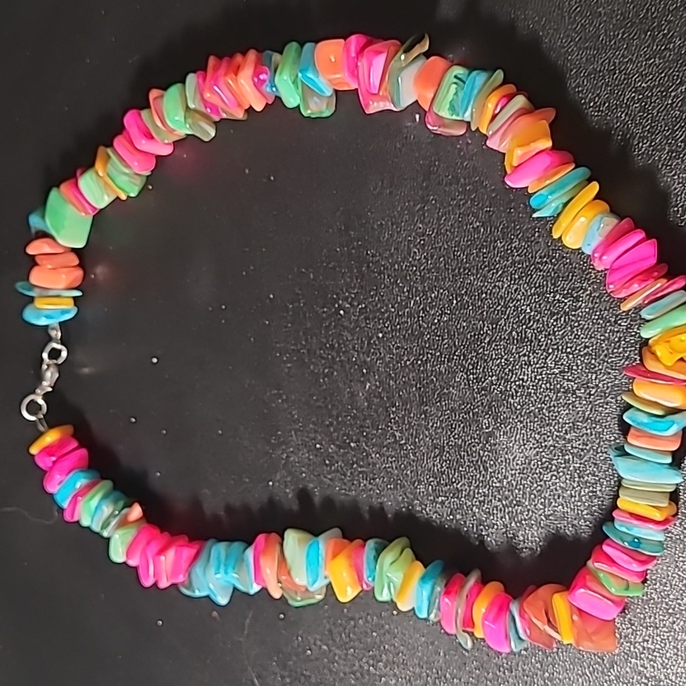 Multicolor Shell Necklace